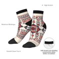 thumbnail image 6 of Rocae Fashion Tatreez1 for Premium Adult Socks,Comfortable, Breathable, and Durable Socks, Perfect for Everyday Wear, 6 of 7