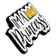 thumbnail image 2 of PinMart Cute Gliter "I'm A Princess w/ Crown" Princess Button Pins - Adult New Trendy  10 Pack of Lapel Pins, 2 of 3