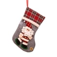 thumbnail image 2 of Oversized Plush Doll Christmas Stocking Gift Bag, Large Capacity Candy Treat Sack with Hanging Loop for Fireplace Mantel, Christmas Tree, Doorway and Holiday Party Display, Soft Plush Home Decor, 2 of 6