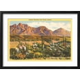 thumbnail image 2 of Art.com Catalina Mountains, Tucson, Arizona Art Print, Black Frame Wall Art, 23" x 17", 2 of 5