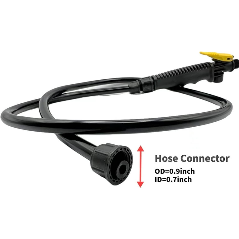 Aileqi Replacement Sprayer Wand for Ryobi Stainless Steel Sprayer Wand with Adjustable Nozzle Trigger Wand Hose for Ryobi P2803 Sprayer With Hose