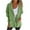 Green, variant on BangWanChi Womens Cardigan Sweaters Pink Women's Casual Versatile Lapel Pocket Jacket Coat Long Sleeve Hoodless Casual Coat/jacket