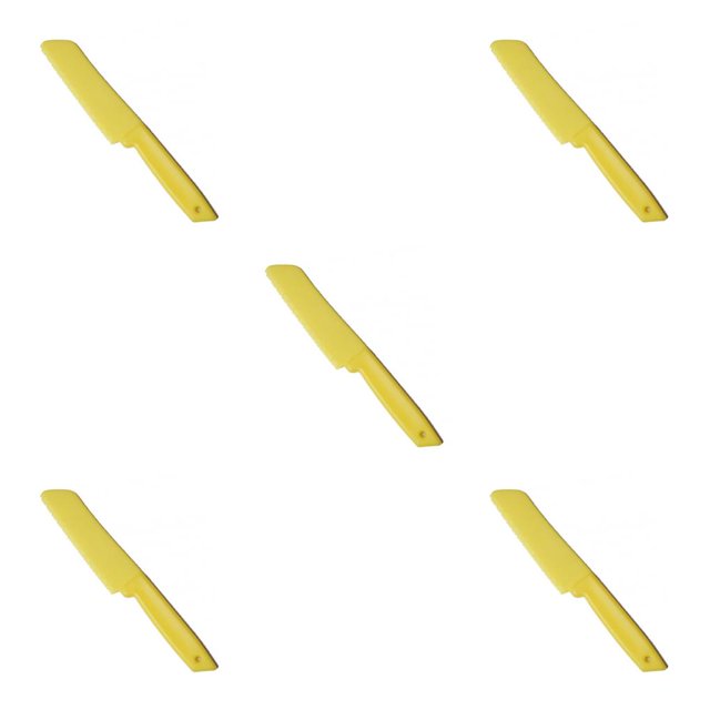 Wosthever Juegos de cocina para niños Utensilios de cocina de plástico real Utensilios de cocina Pan Pastel Ensalada Platos cómodos Corte Type2 NO2