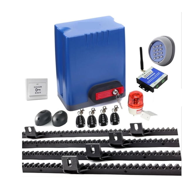 800KGS 24V 220VAC Sliding Gate Operator Opener Of DC Motor As Door Closer Engine With 6m Nylon Racks ,Easy to Install