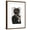Brown Frame, variant on Art.com James Bond Cat Art Print by Fab Funky, 12" x 16"