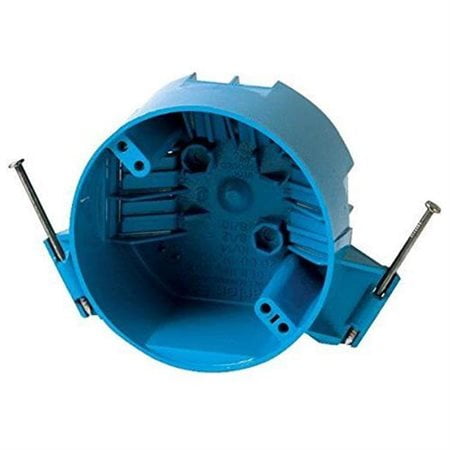 Thomas And Betts Lamson 4 in. Round Ceiling Box With Captive Nails B520AR-UPC
