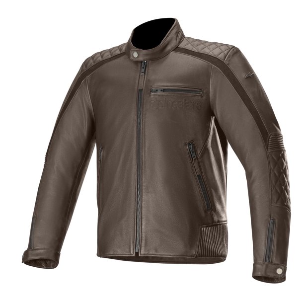 Alpinestars Brown Leather Jacket