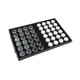 thumbnail image 4 of Vitrina de cristal para joyas, pendientes, regalos, gran capacidad, resistente al polvo. 48 Conde, 4 of 9