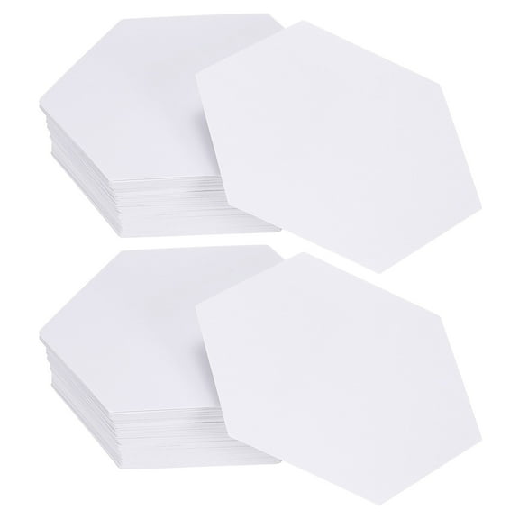 200 Count Hexagon Paper Piecing Paper for Quilting, 1.5-Inch English Paper Piecing Template, Foundation Paper Pieces Patchwork Supplies