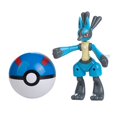 thumbnail image 1 of Caja de regalo de juguete de Navidad de Pokémon genuino, figura de Anime, Pikachu, Mewtwo, Eevee, Lucario, Charizard, monstruo de bolsillo, Pokeball, modelo lindo, 1 of 4