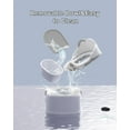 thumbnail image 5 of Babyomi 3 in-1 Potty Training Toilet with Standalone Potty & Potty Ring & Step Stool and Washable Liner and Lid,One-click Assembly, Easy to Clean (Grey), 5 of 9