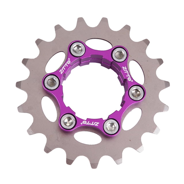 Bicicleta Rueda vonte de una so Piñón Cog Piñón fijo 19T Sunnimix Casete de una velocidad