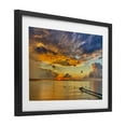 thumbnail image 3 of Stupell Industries Sunset and Ocean Clouds Black Framed Print Under Glass design by David Stahl, 17 x 23, 3 of 10
