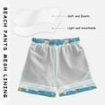 thumbnail image 3 of FORMRS Boys Swim Trunks Quick Dry Mesh Liner Boardshorts Sizes XS-XL, Easter Bunny Pattern, 3 of 7