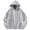 1472Light Gray434, variant on VNKIDY Men's Solid Color Oversized Hooded Sweatshirt Large Size Fashionable Casual Sports Cardigan Jacket Fall/Winter Male Long Sleeve Autumn Streetwear Soft