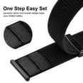 thumbnail image 2 of Recoppa Velcro Sport Solo Loop Straps Compatible with Apple Watch 45mm 44mm 42mm, Adjustable Nylon bands for iwatch Series SE 7 6 5 4 3 2 1 for Women Men, 2 of 4