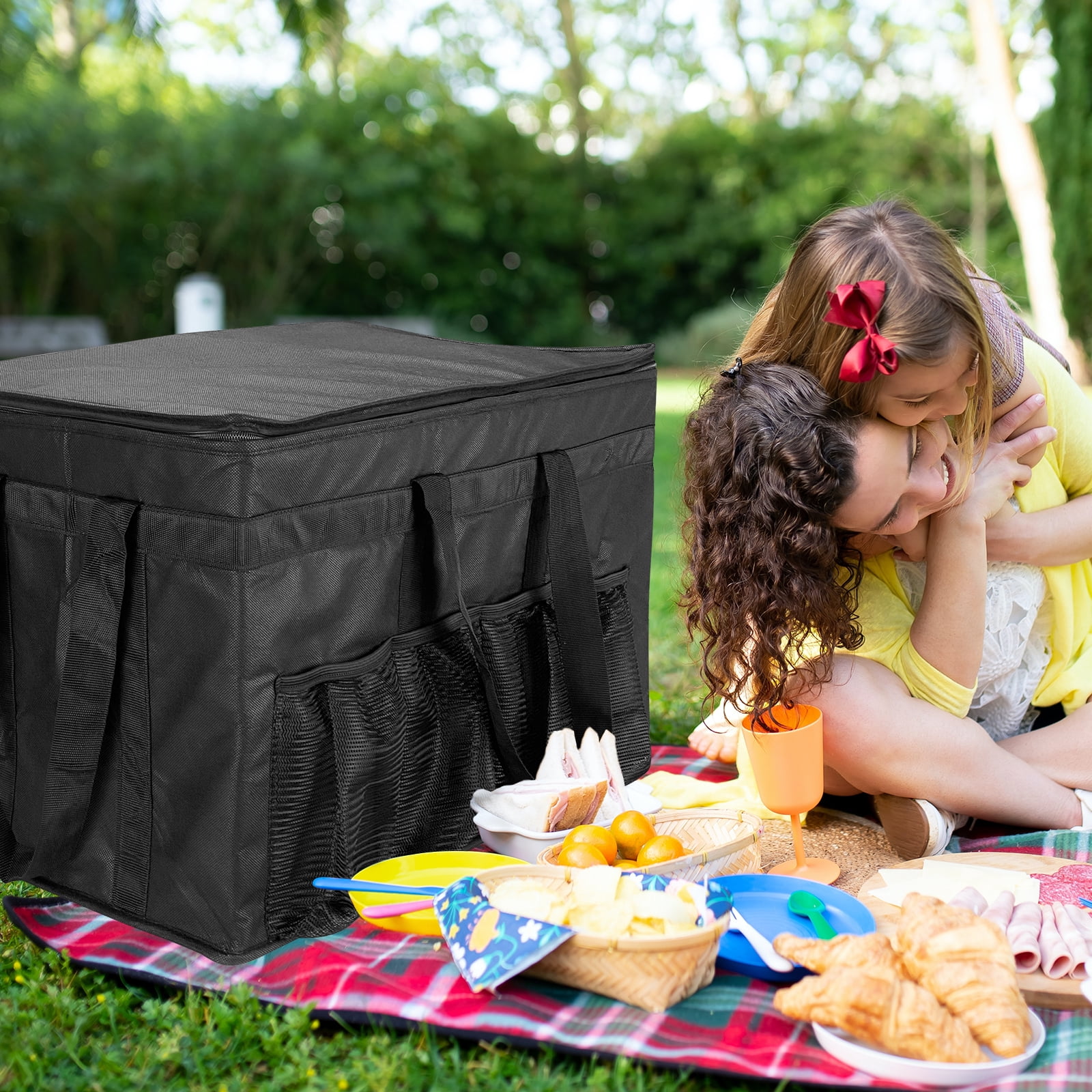 Yongzhenlite XXXL Black Insulated Reusable Cooler Bag