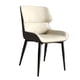 thumbnail image 2 of Silla de sofá Silla de Ocio, Silla cómoda y tapizada Suave y Elegante Silla Decorativa para Sala de recepción de Espacio pequeño Beige, 2 of 8