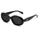 thumbnail image 1 of Gafas de sol SOJOS SJ2286 Retro Ovaladas Polarizadas Negras para Adultos, 1 of 5