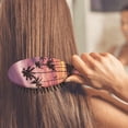 thumbnail image 4 of Tropical Palm Trees Hair Brush, Hawaii Palm Tree Detangler Paddle Brush, Soft Bristle Hairbrush for Wet & Dry Hair, Summer Beach Boho Design for Women Men Kids, Stylish Gift Idea, 4 of 8