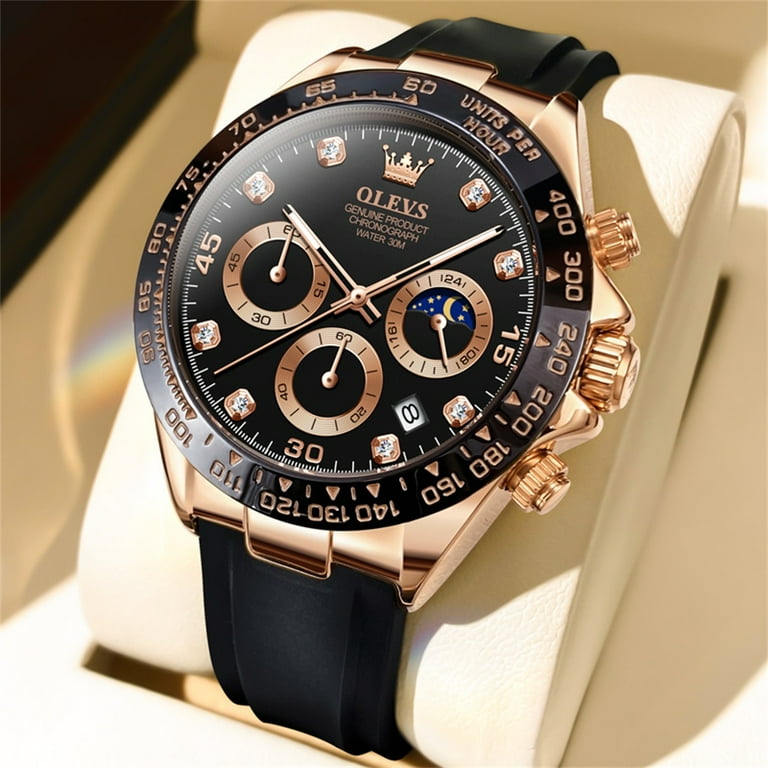 OLEVS Men's Chronograph Sport Multifunction Watch photo 3