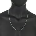 thumbnail image 4 of 2.5mm High-Polished Stainless Steel Twisted Rope Choker Chain Necklace, 16 inches, 4 of 7