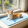 thumbnail image 4 of Pet Summer Ice Mat, Breathable Cooling Mat for Cats and Dogs, Soft Sleeping Pad for Crate, Bed, Indoor & Outdoor Floor, 4 of 7
