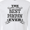 thumbnail image 4 of Inktastic The Best Pawpaw Ever Long Sleeve T-Shirt, 4 of 5