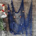thumbnail image 4 of Fishing Net Seaside Wall Beach Party Sea Shells Wall Ceiling Bar Home Decor, 4 of 5