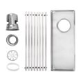 thumbnail image 2 of Linear Shower Drain, Stainless Steel Rectangular Shower Drain Odor  Rectangle Shower Floor Drain Linear Floor Drain For Home Bathroom Balcony, 2 of 8