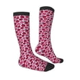 thumbnail image 3 of Daiia Sports Socks Rose Flowers Printed Novelty Crew Socks for Men Women Knee High Socks Cotton Socks Soft & Breathable Support Unisex Socks, 3 of 9