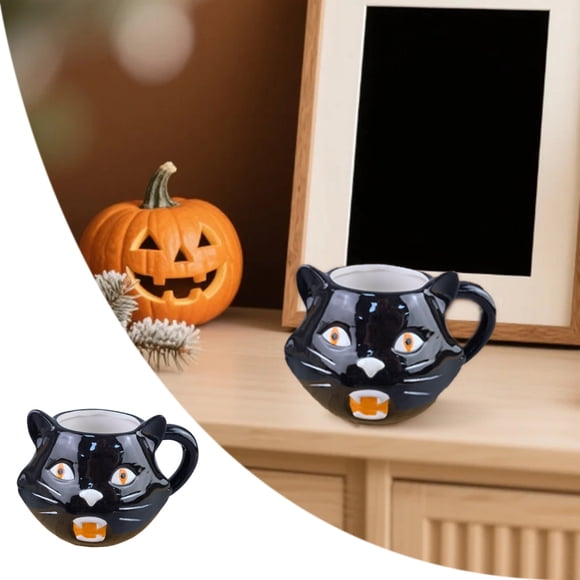 Halloween Ceramic Mug Design Coffee Cup For Home Drinking Idea Durable, Mug, Three Ears And Coffee Mugs Drinking Cup Fishbowl Cups Anime Cups Clear Matriarch Cups Cups Mugs Acrylic Tumblers Pitcher