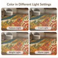 thumbnail image 7 of ODIKA 5'x7' Warm Earth Tones Autumn Serenity Washable Area Rug Nature Inspired Landscape Artistry for Small Living Room, Bedroom, Easy Care, Non-Shedding, Pet Friendly, 7 of 7