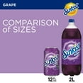Sunkist Grape Soda, 12 fl oz cans, 12 pack