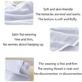 thumbnail image 3 of White Bath Towel, Thick Absorbent Bath Sheet, 27.6x55.1 Inch Quick Dry Towel for Bathroom Gym, Hotel Quality Home Spa Towel for Everyday Use, 3 of 7