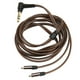 thumbnail image 4 of Cable Para Auriculares De 3,5 Mm, Cable Suave Para Auriculares Enchufe Chapado En Oro Enchufe Y Reproducción De Repuesto De 3,9 Pies Para Auriculares N1, 4 of 8