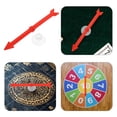 thumbnail image 3 of Red Plastic Spinning Arrow for Game Board with Suction Cup Creative Interactive Party Game Prop 7.5 inches, 3 of 9