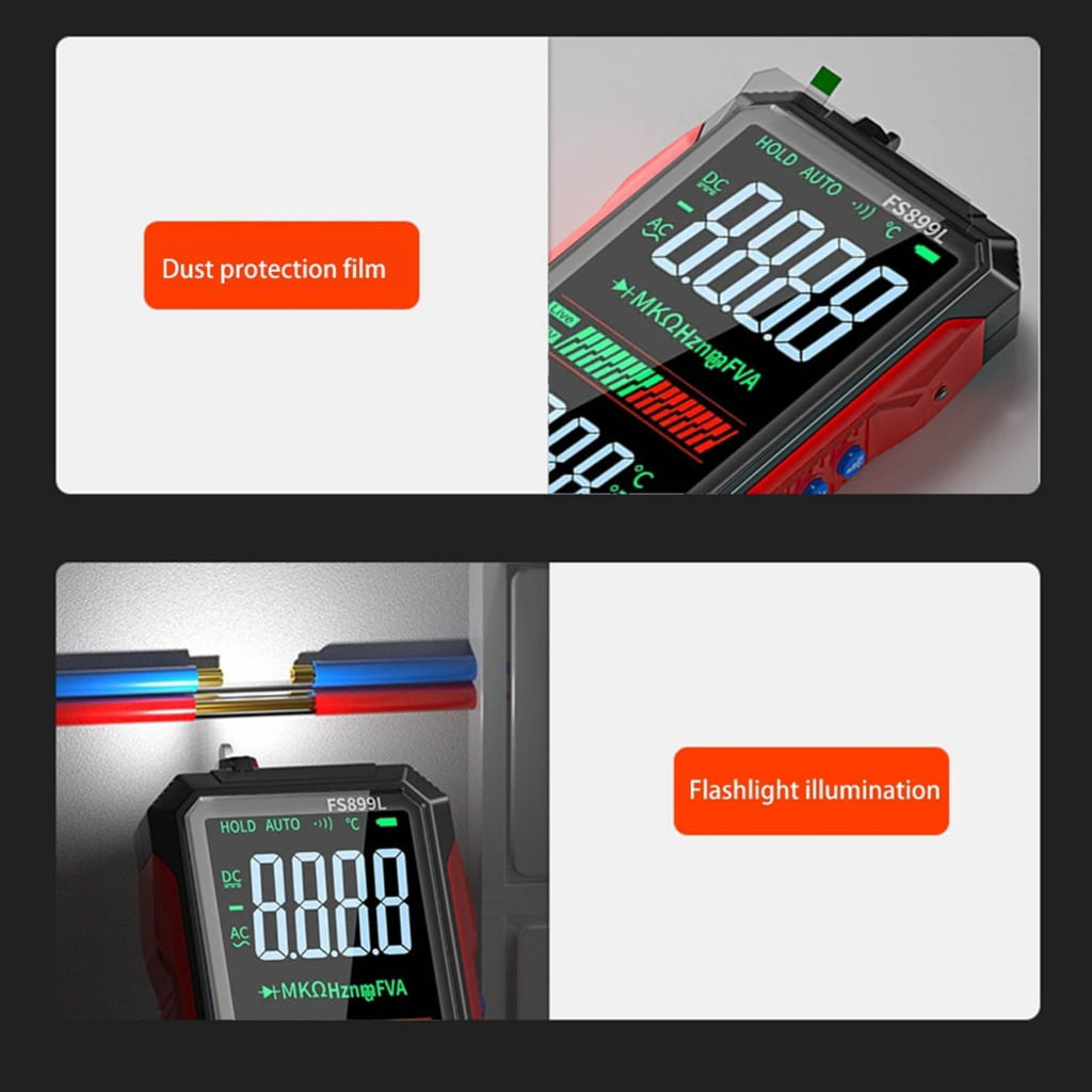 Advanced Digital Multimeter Auto Ranging Accurate Readings For Home Industrial Use