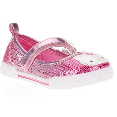 Hello Kitty - Toddler Girls' Sequins Mary Janes - Walmart.com