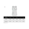 thumbnail image 2 of Victory Outfitters Ladies' Slub Knit Cotton Blend Ruffle Lace Hem Sleeveless V-Neck Top - Foam - XXL, 2 of 2