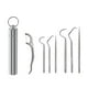 thumbnail image 1 of Flossing Metal Toothpicks Set Reusable Toothpicks Portable Toothpick Floss Teeth Cleaner Oral Care Cleaning Tools,A, 1 of 5