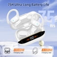 thumbnail image 4 of Auriculares inalámbricos Qecnato Bluetooth 5.4 75H Stereo IP7 blancos, 4 of 7