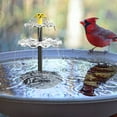 thumbnail image 2 of SPRING 10W Solar Bird Bath Fountain 3-Tier Water Pump Set Powered Waterfall Feature, 2 of 9