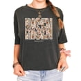 thumbnail image 6 of He Is Risen Shirt for Women - Ink-Printed Pearls Easter Matthew 28:6 Floral Tee Pepper Shirt Adult X-Large, 6 of 7