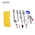 thumbnail image 2 of Gonfleur d'Aiguille Kit d'Outils de Couplage Rapide, Raccords de Compresseur d'Air, Nettoyage d'Entretien pour et Réparation Automobile, 2 of 8
