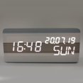thumbnail image 2 of Termómetro de fecha con USB / batería de reloj despertador con digital Sunnimix reloj despertador digital, 2 of 8