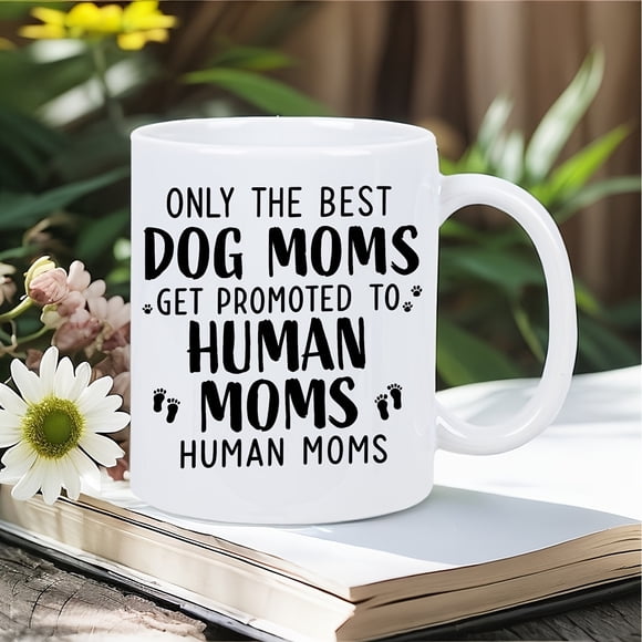 Unleash the Joy of Paws Cuddles with Our Best Dog Moms' Mug Ceramic- Printed Novelty Mug Dishwasher Safe Useor as a Gift for Others