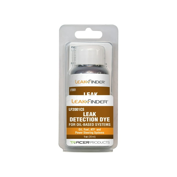 LEAKFINDER LF2001CS Automotive OilBased Fluid Leak Detection Dye, Services Auto Oil, Fuel, ATF