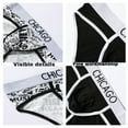 thumbnail image 6 of 3 PCS Men's Briefs Mens Underwear Bikini Underwear Breathable and Comfortable Mid Waist Panties Sexy Stretch Triangle Pants, 6 of 7