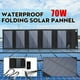 thumbnail image 4 of Cable USB 10 en 1 para cargar en cualquier lugar Cargador solar plegable resistente al agua de 12 W, 4 of 5